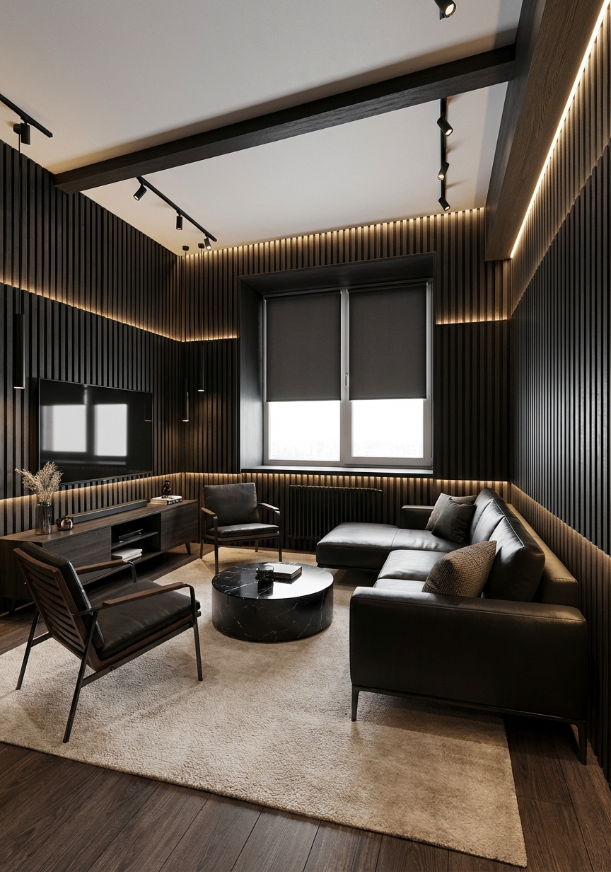 Дизайн гостиной в стиле Минимализм — фото интерьера от нейросети RoomGPT